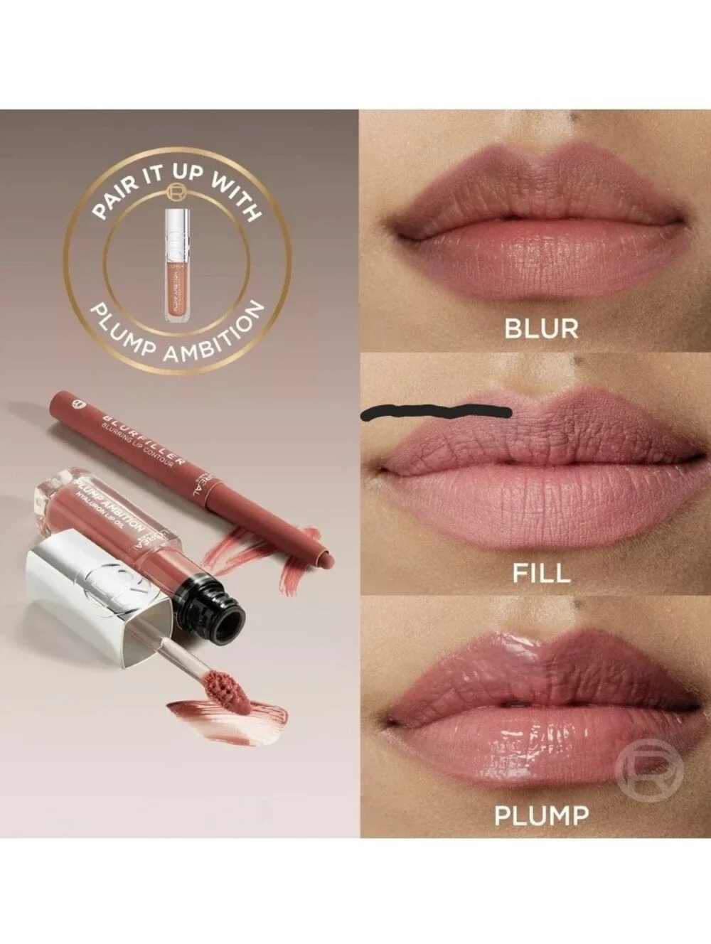 L'oreal Blurfiller Lip Contour Lip Liner Bundle NEW!
